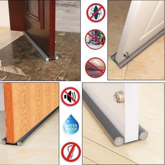 COMBO 2 DỤNG CỤ NẸP XỐP CHẶN KHE CỬA CHỐNG ỒN, NGĂN CÔN TRÙNG, TRÁNH KẸT TAY