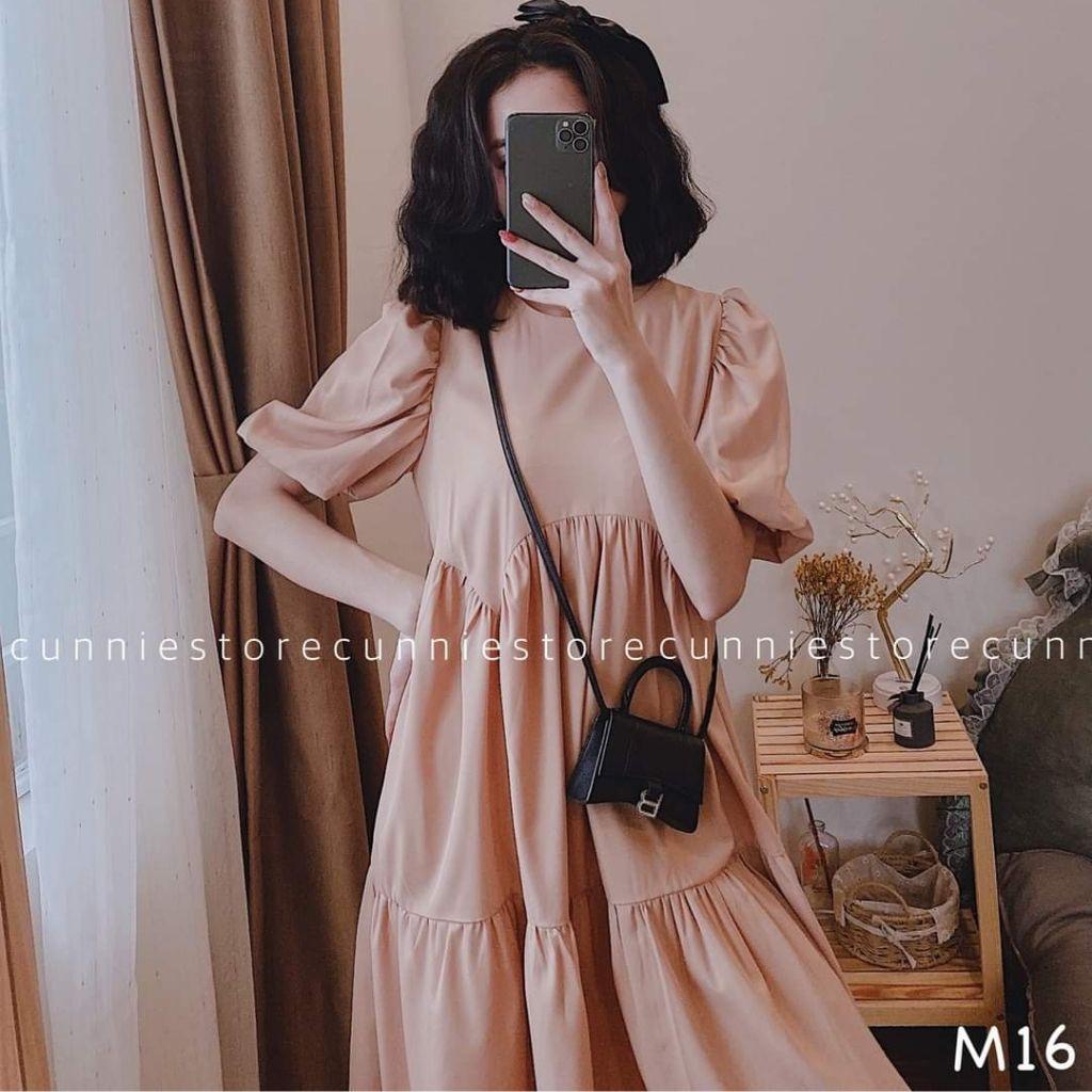 Váy Bầu Hè Dáng Suông Thiết Kế Đi Chơi Sang Chảnh HD2627 Honey Mommy Đầm Bầu Công Sở Ngắn Tay