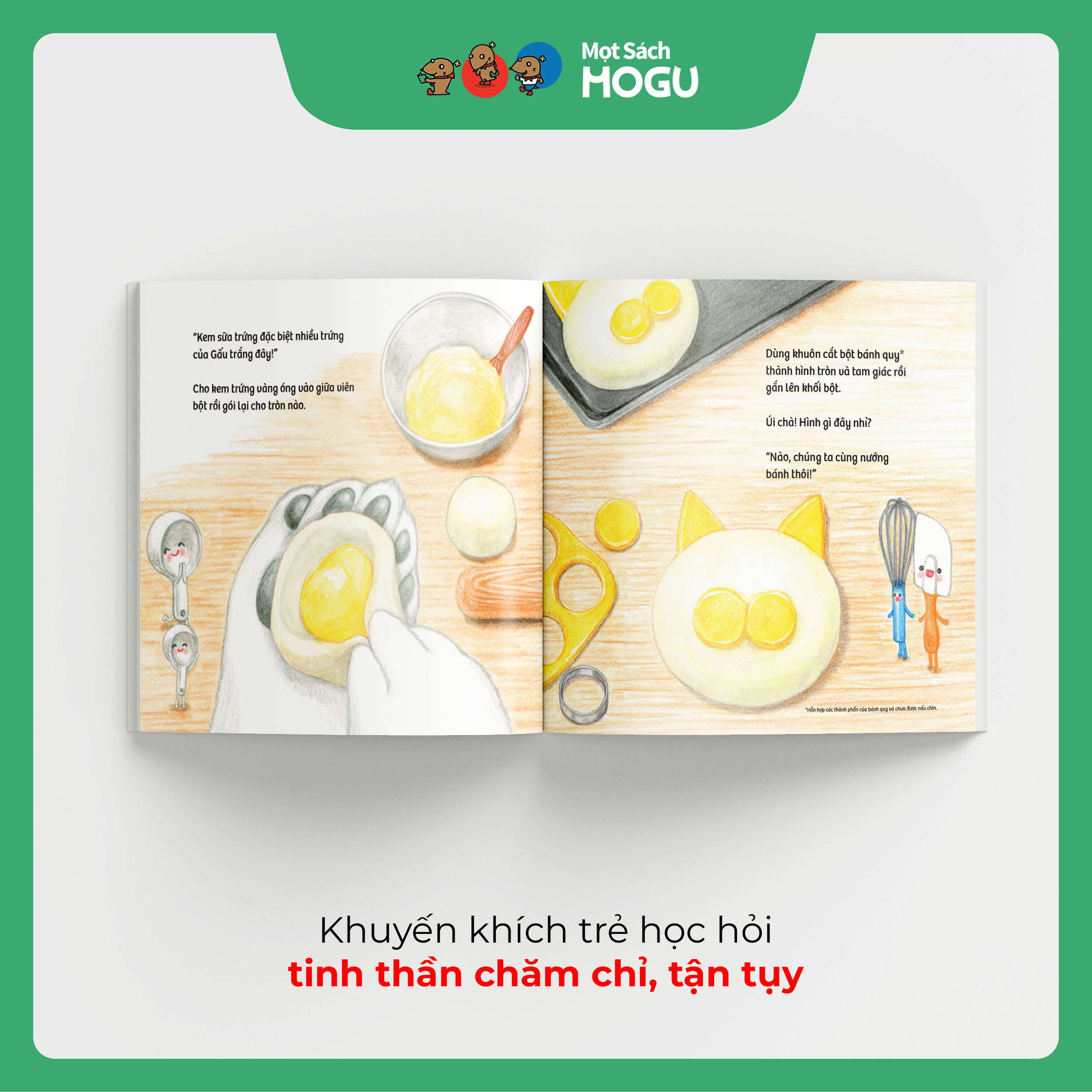 Truyện Ehon bé 3-4-5 tuổi - Tiệm bánh động vật