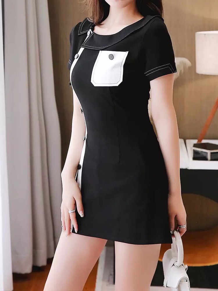 SET QUẦN SHORT ÁO FORM DÀI PHỐI VIỀN TÚI