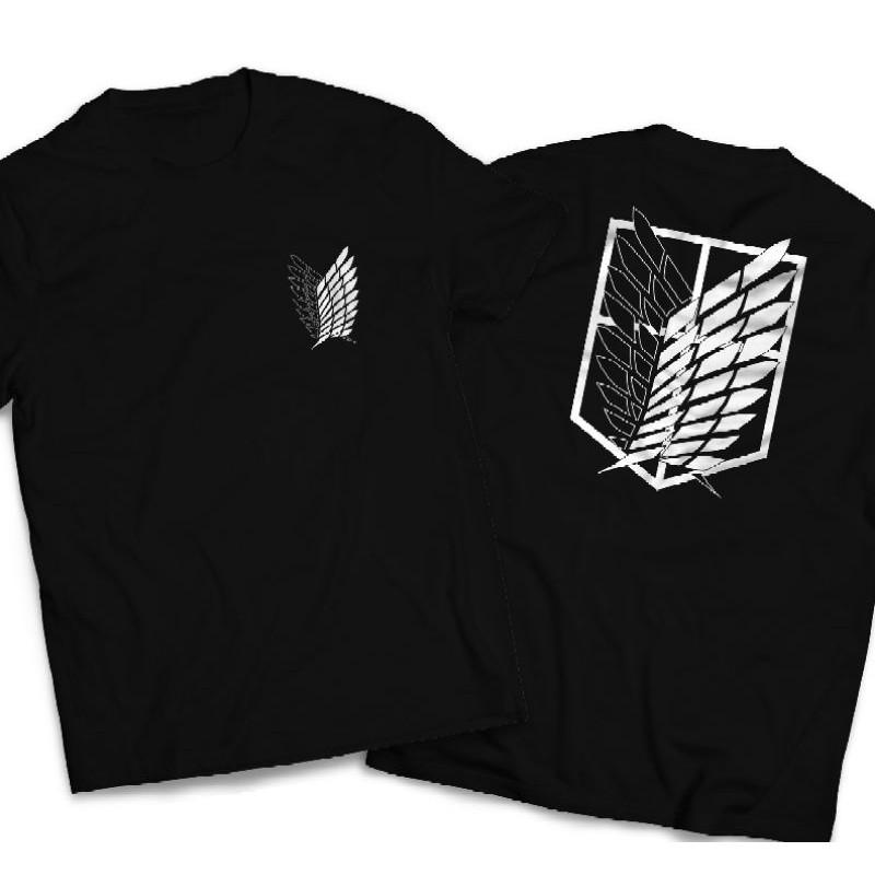 Áo Thun Attack On Titan Wings Of Freedom Anime Tee độc đẹp giá rẻ