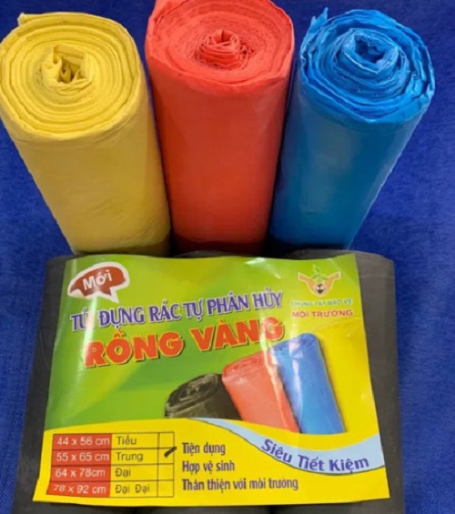TÚI RÁC 3 CUỘN CỠ TRUNG THÂN THIỆN MÔI TRƯỜNG - LIFVIETNAM