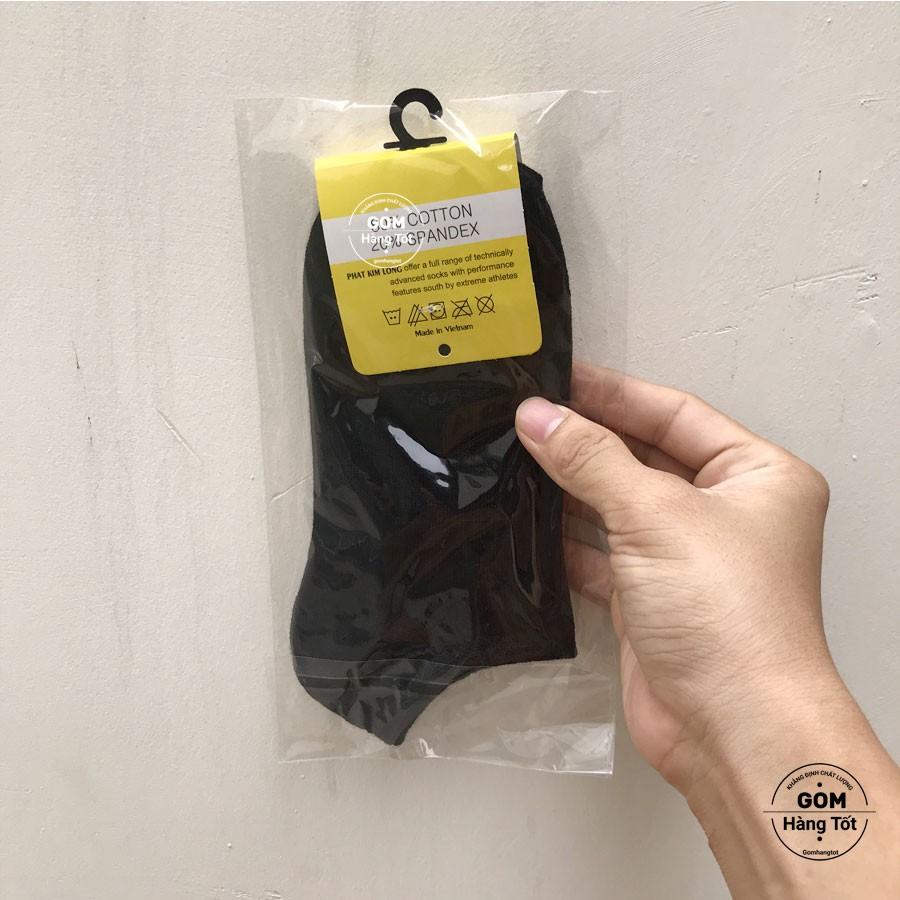 Vớ Trơn Cổ Ngắn, Tất Cổ Ngắn Nam/ Nữ vải cotton chuẩn xuất Nhật