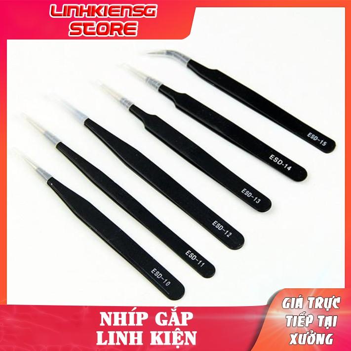 Nhíp gắp đá nail - Nhíp nail chuyên dụng cho dân làm móng nhíp gắp điện tử