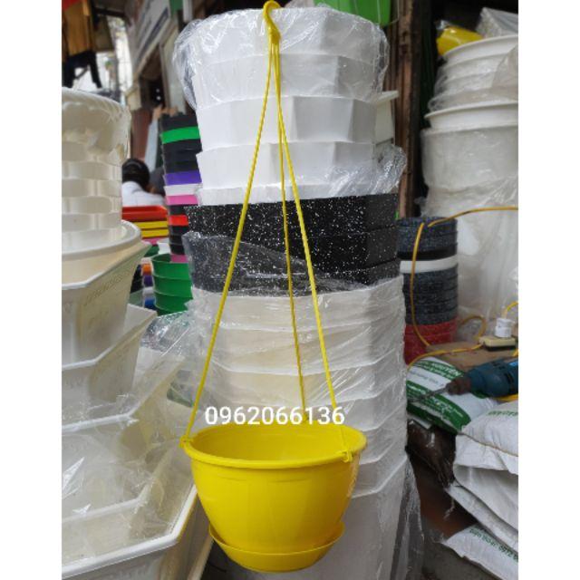 Chậu treo kèm đĩa
