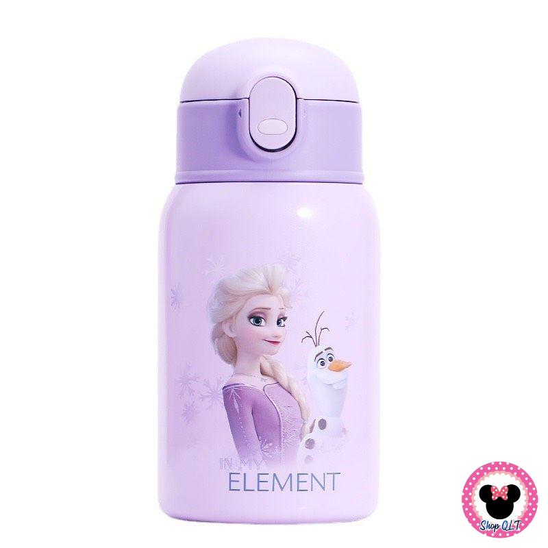 Bình Giữ Nhiệt Hàng DlSNEY Xinh Xắn Cho Bé. Có ống hút, đầu rót , túi đựng và dây đeo rất đẹp