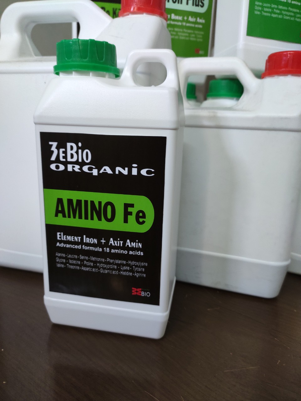 Amino Fe - vi lượng sắt + amino acid - chống vàng lá do thiếu sắt - mướt cây xanh lá