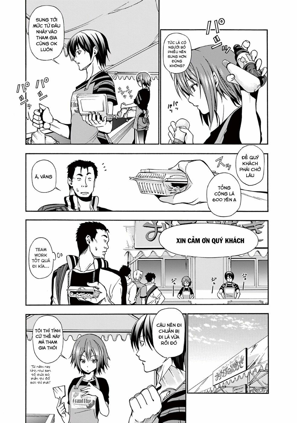 cô gái thích lặn - grand blue chapter 7 24