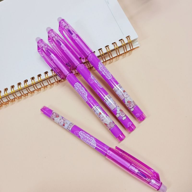 Hộp 12 Bút gel xóa được M&amp;G AKP182A7 nét 0.5mm - Mực tím