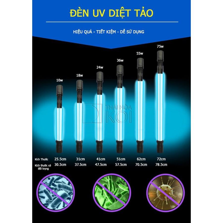 ĐÈN UV DIỆT RÊU-TẢO HỒ KOI BAOYU 10W