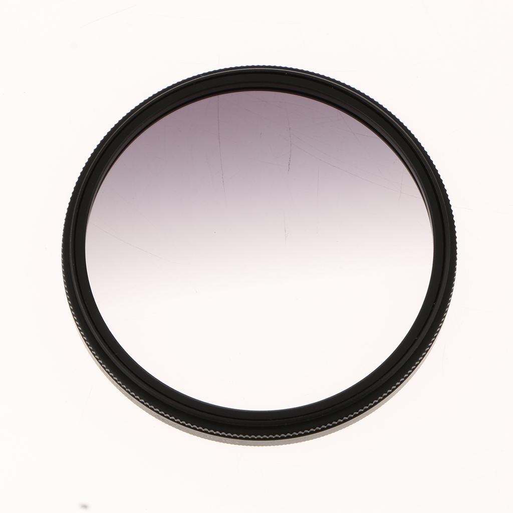 62mm Gradual Neutral Density Color Filter Set -Grey+Blue+ Purple+ Green