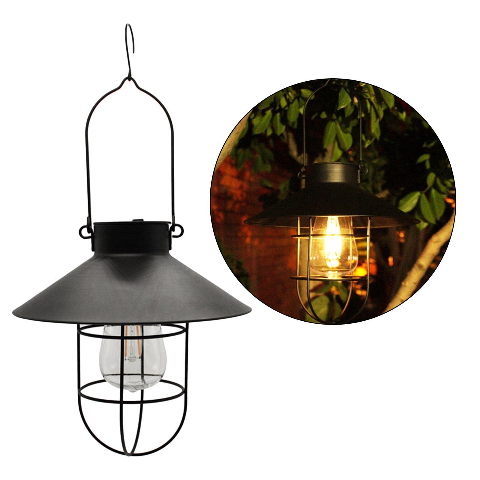 3x Solar Lantern Lamp Waterproof IP65 Lights Landscape for Patio Tree Fence