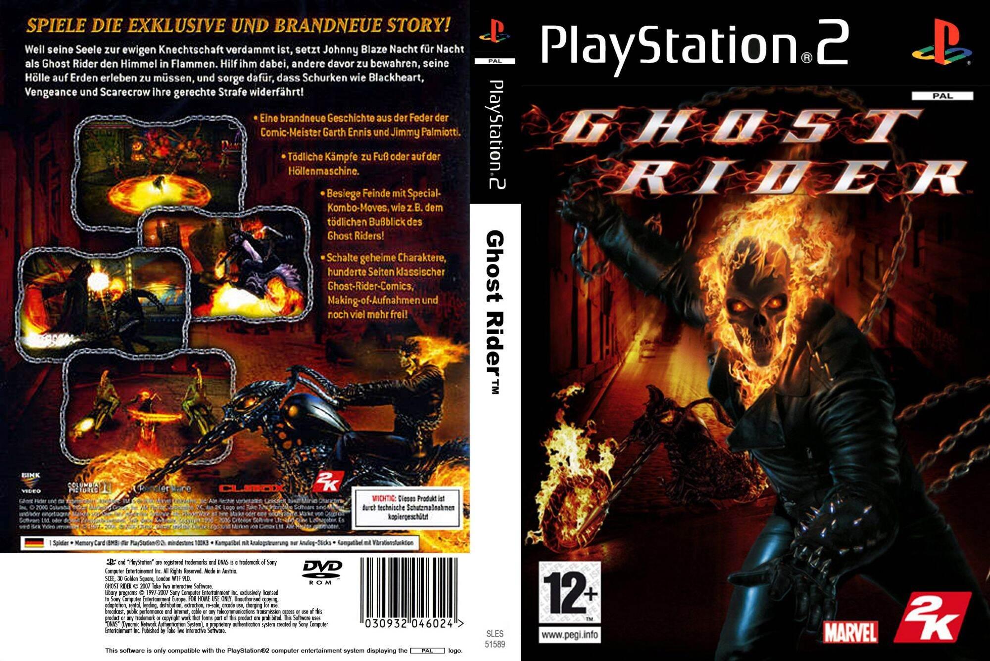 [HCM]Game ps2 ghost rider