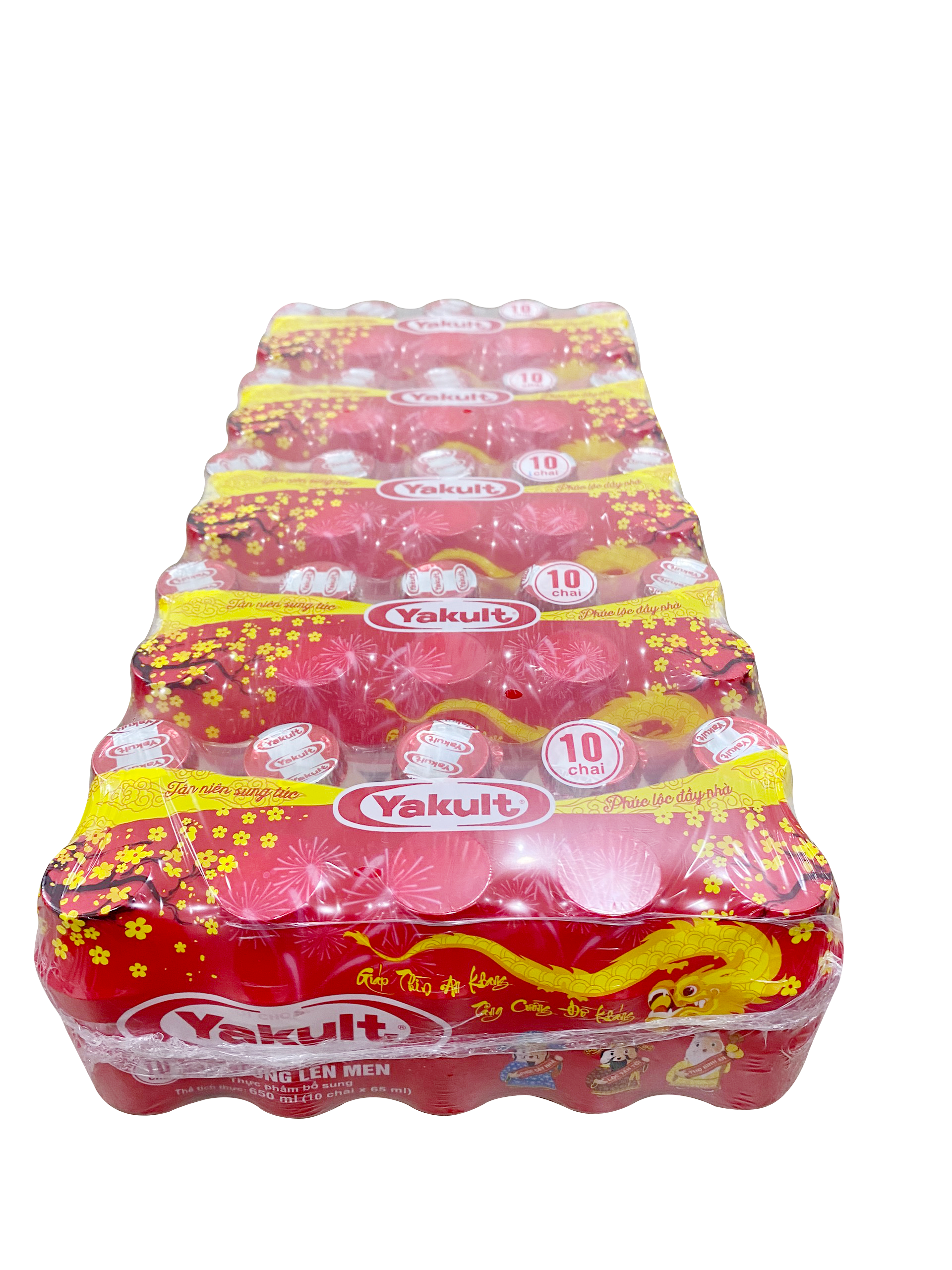 Thùng 5 Lốc Sữa Uống Lên Men Yakult 10Chai X 65Ml