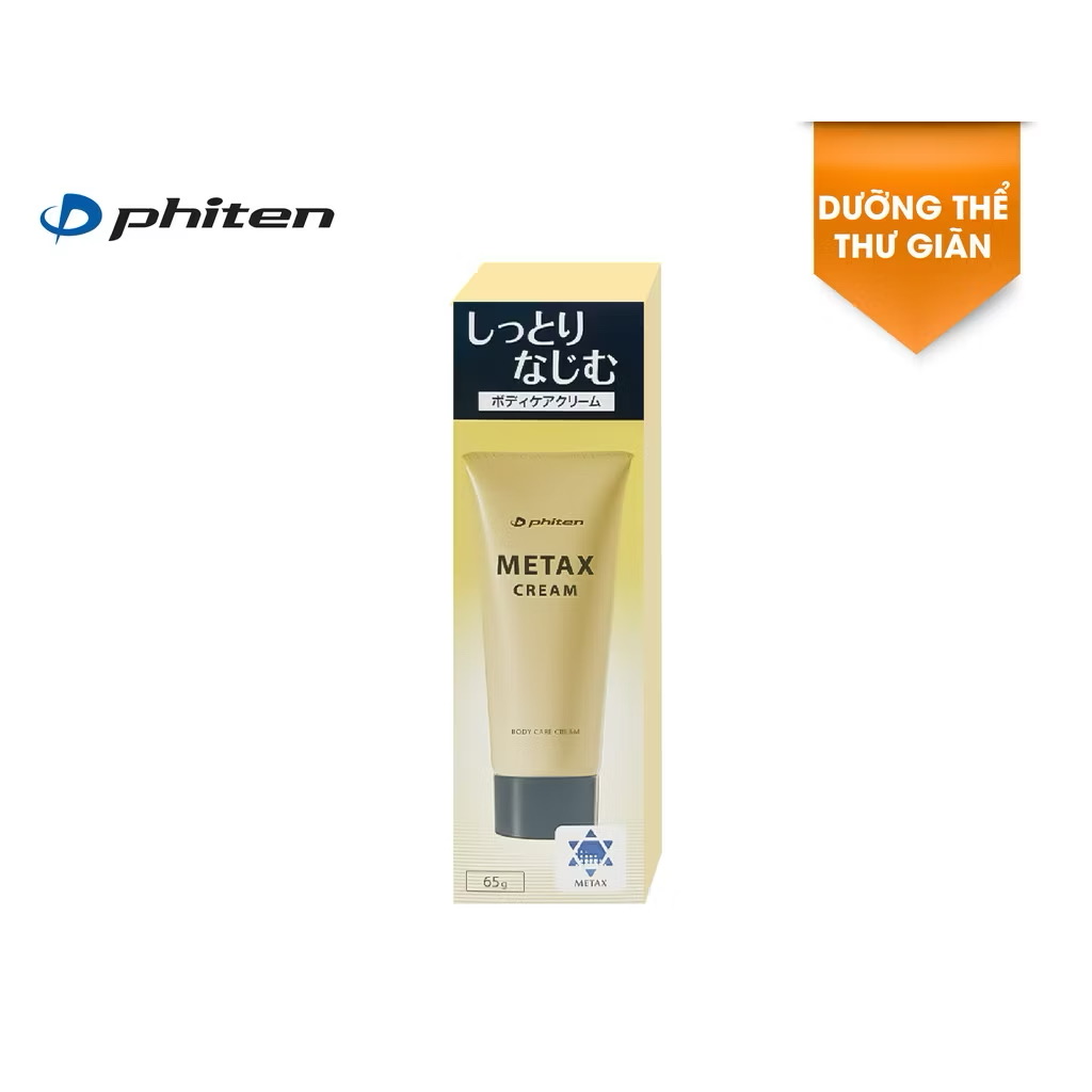 Kem dưỡng thể thư giãn Phiten Metax Cream 65g EY175000