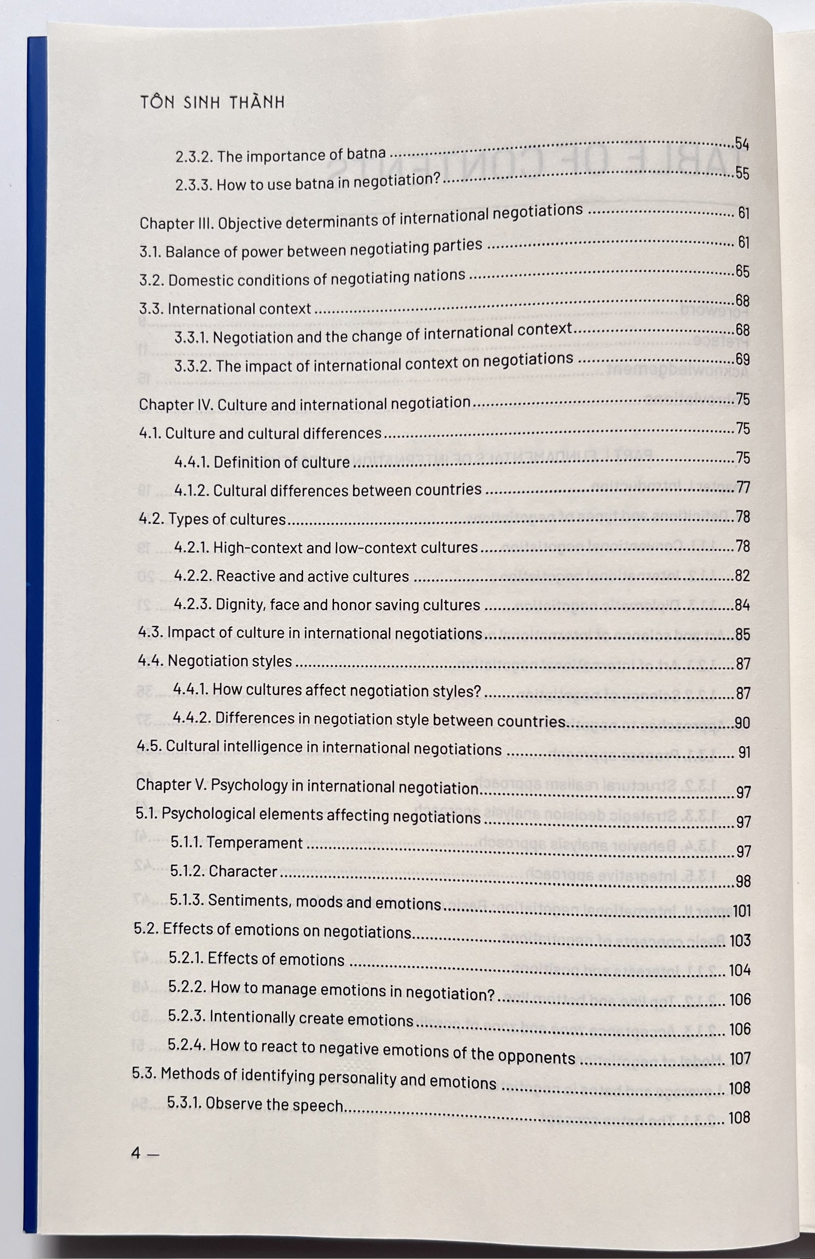 Sách - International Negotiation Textbook