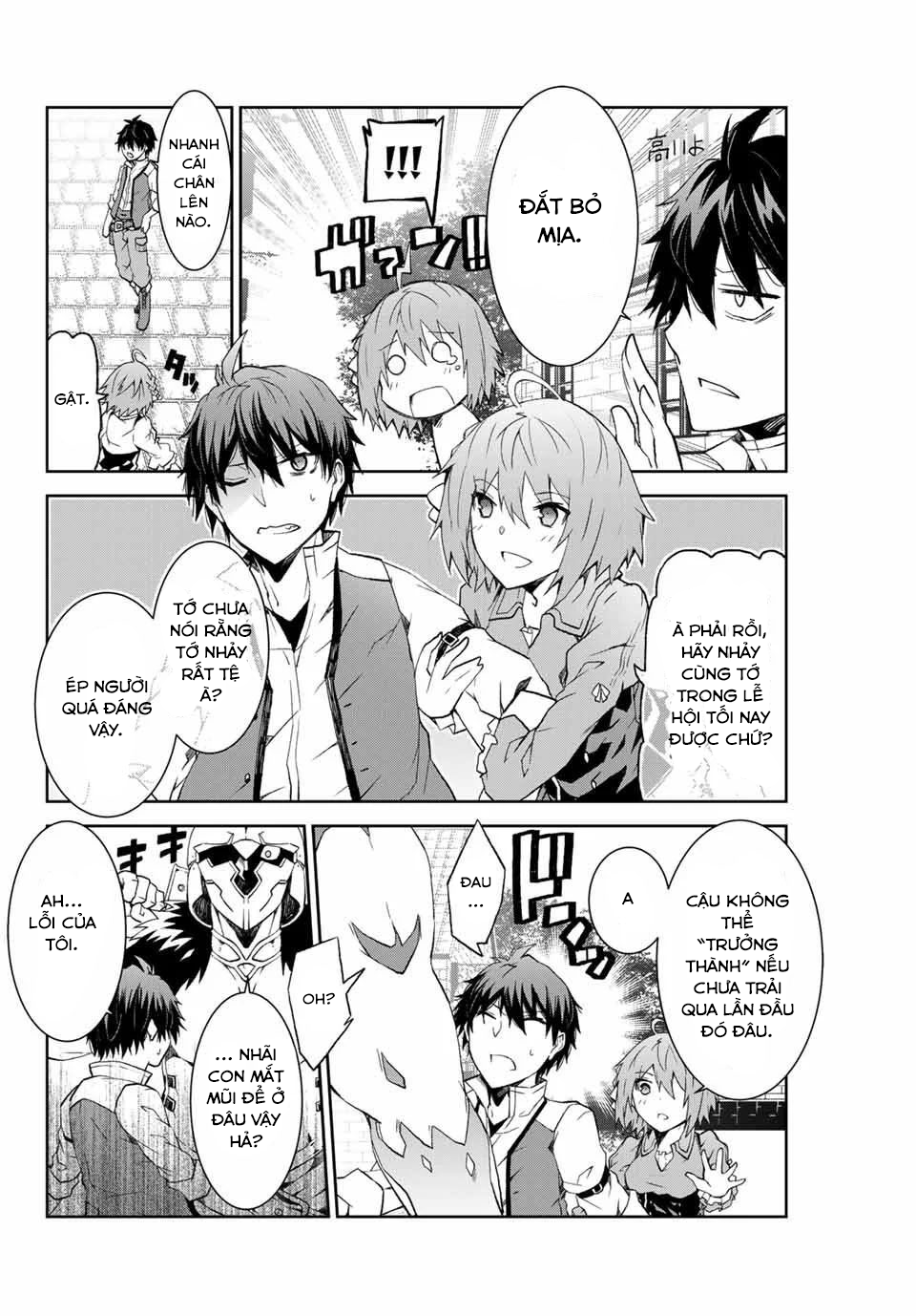 từ chức nghiệp yếu nhất trở thành "thợ rèn" mạnh nhất chapter 0 12
