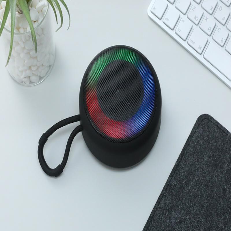 Loa bluetooth BS-50D mới được ưu đãi nhất không dây loa siêu trầm ánh sáng mini di động ngoài trời thẻ âm thanh nhỏ di động