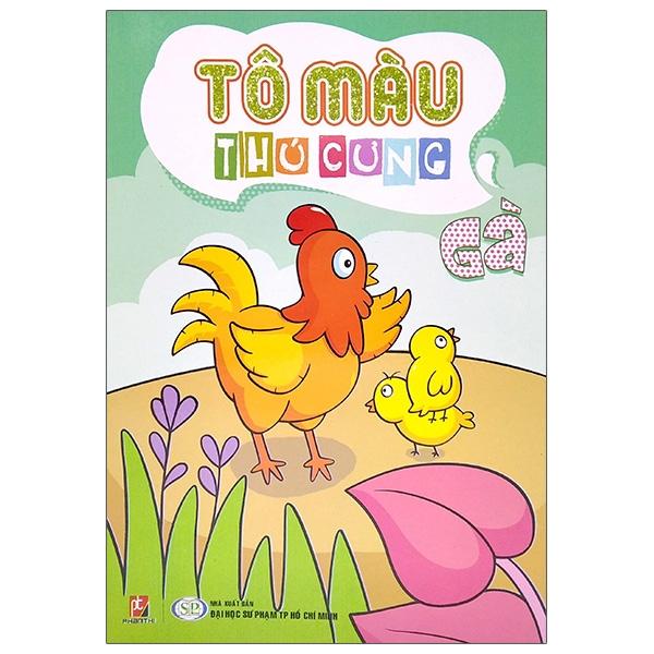 Tô Màu Thú Cưng - Gà