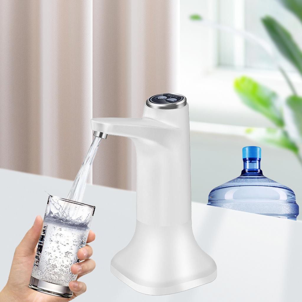Water Bottle Pump Automatic Water Dispenser for  Garage White