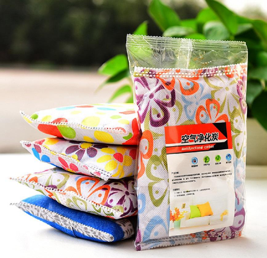 Túi thơm dùng khử mùi trong xe hơi, tủ quần áo bằng than hoạt tính 7032