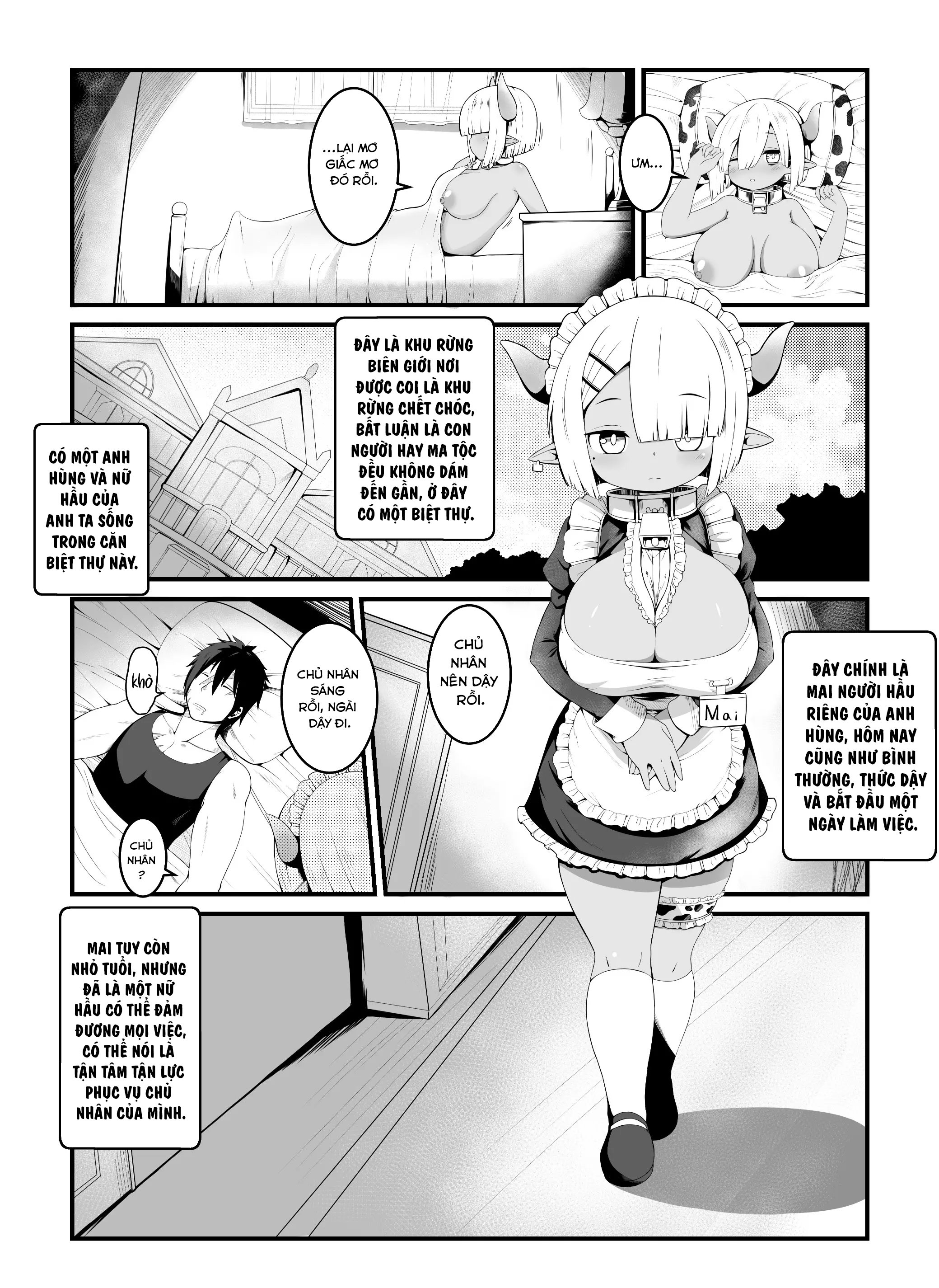 nữ hầu nhân ngưu của anh hùng chapter 1 3