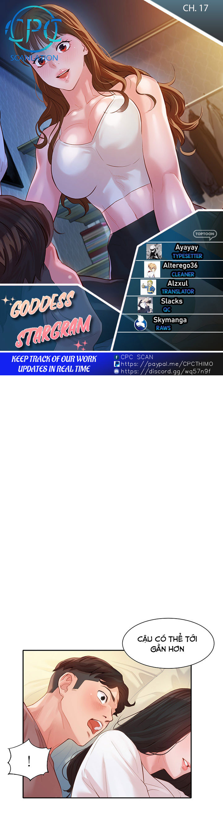 nữ thần instagram chapter 17 1