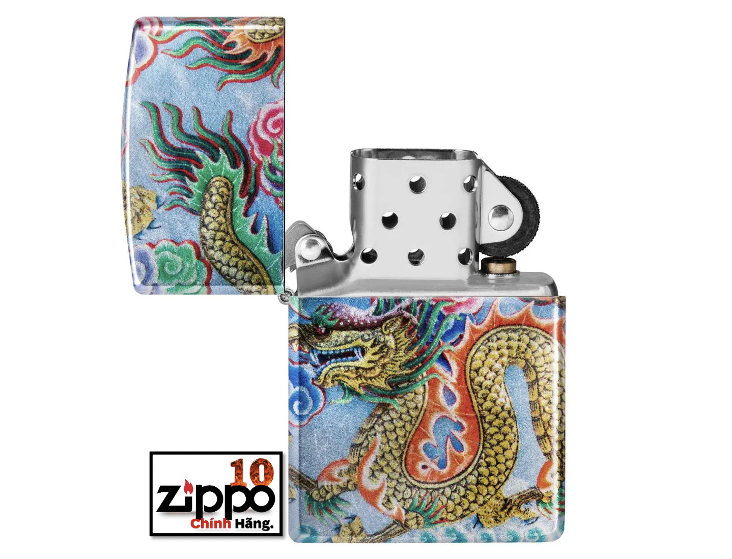 Bật lửa ZIPPO 48575 Dragon Design - Chính hãng 100%