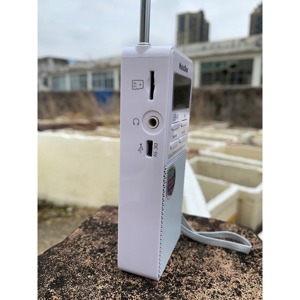 MÁY NGHE NHẠC FM RADIO MINI MATESTAR RA3 HÀNG NHẬP KHẨU