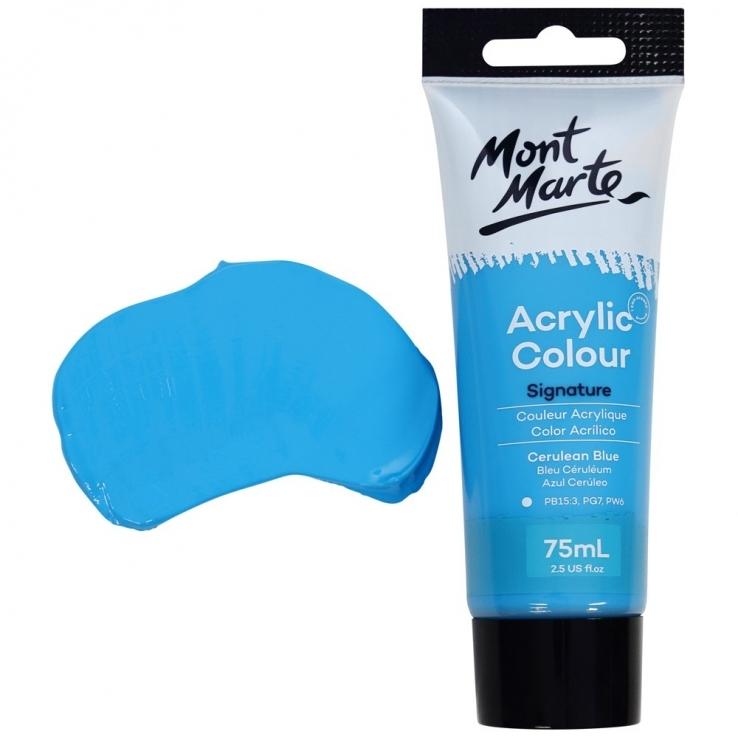 Màu Acrylic Mont Marte 75 ML MSCH7517 - Màu Cerulean Blue