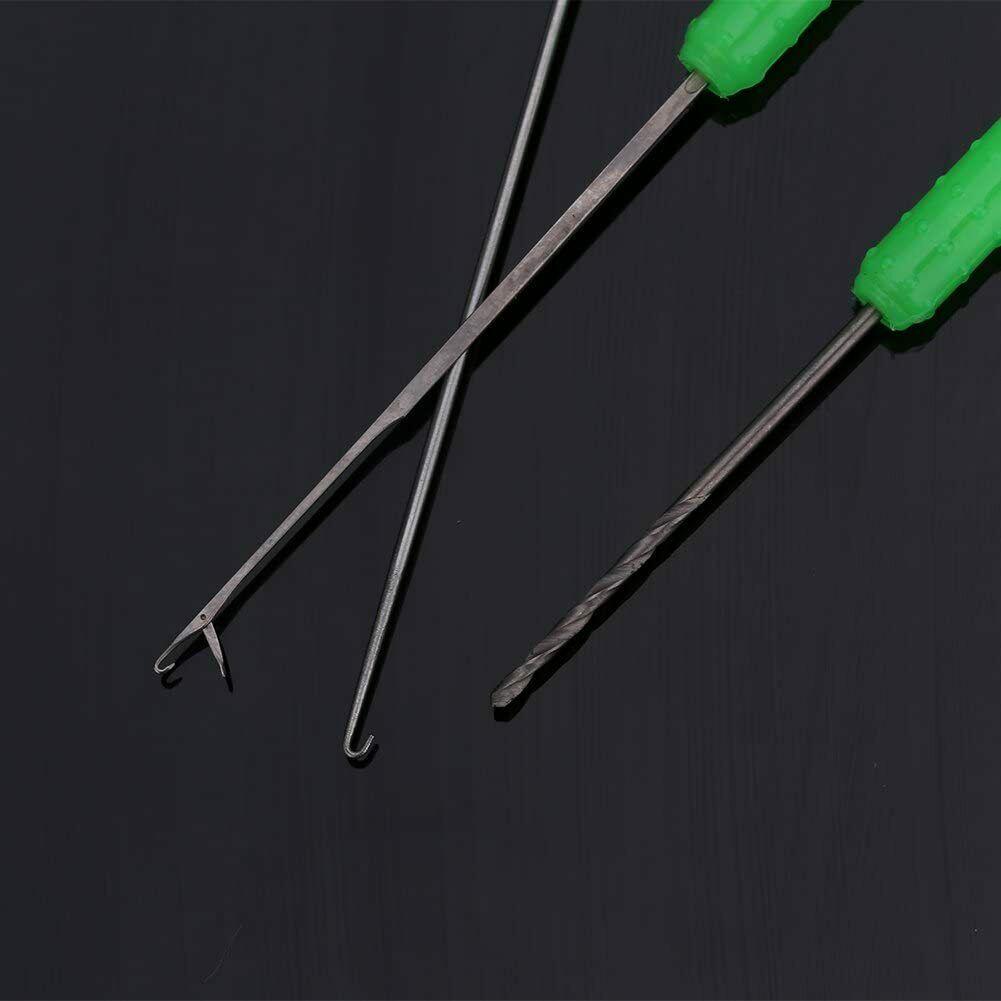4pcs Carp Fishing Tools Rigging Baiting Needles Threading Bait Accessories Fishing Lure Tool Bait-piercing Needle Fishing Tackle