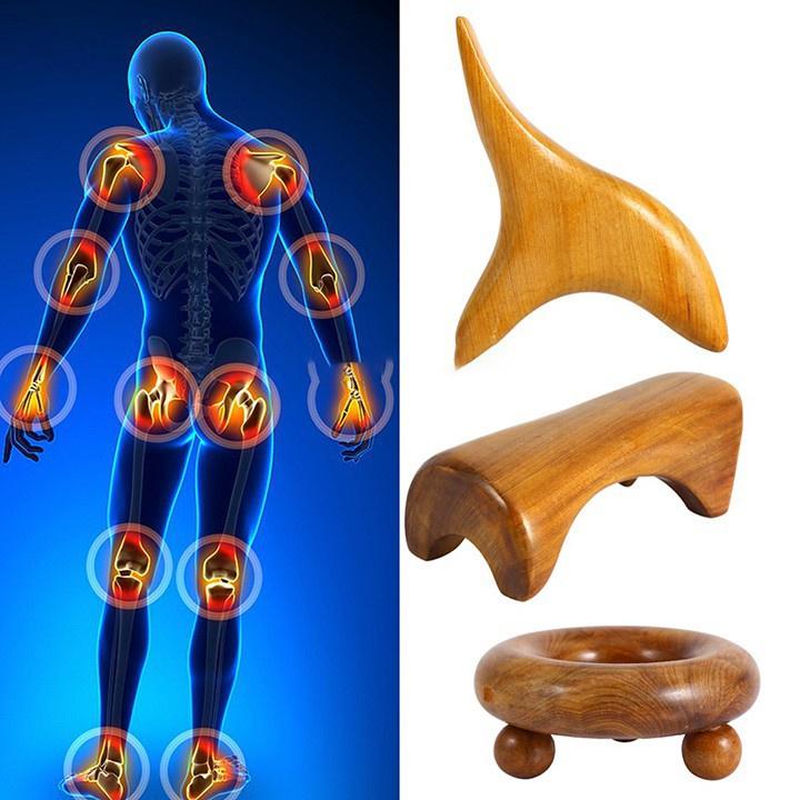 Combo 18 dụng cụ massage ấn huyệt, cạo gió giúp đả thông kinh mạch và lưu thông khí huyết | Mỹ Nghệ Phương Chi