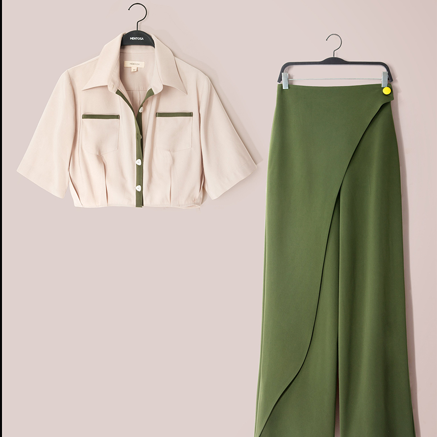 Áo Khiết Mentosa, áo croptop, áo sơ mi, thời trang công sở thiết kế cao cấp