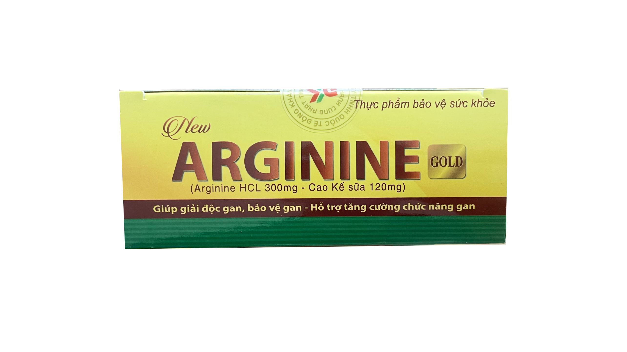 Viên Uống Bảo Vệ Gan Tăng Cường Chức Năng Gan Hỗ Trợ Viêm Gan New Arginine Gold ( Hộp 100 viên )