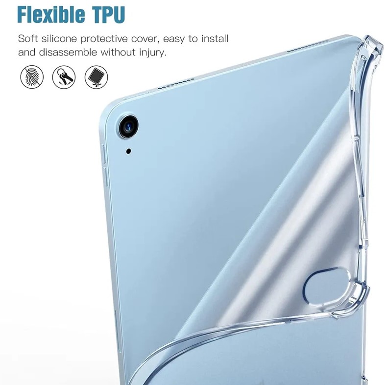 Ốp lưng chống sốc và kính cường lực TPU chất lượng cao cho Ipad Air 4 10.9