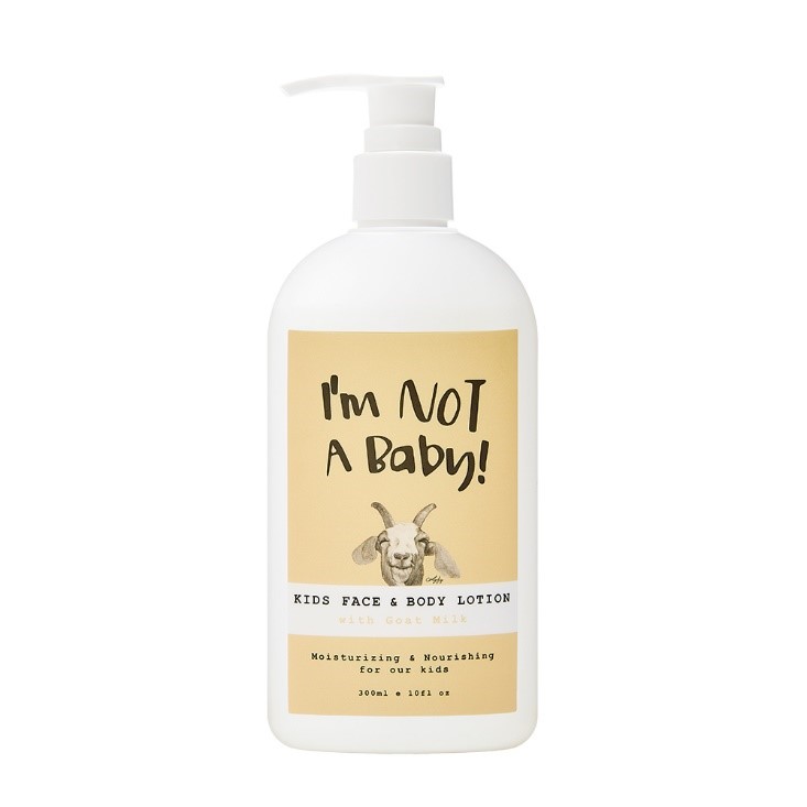 Sữa dưỡng thể sữa dê cho bé - I'm not a baby Goat Milk Kids Face &amp; Body Lotion