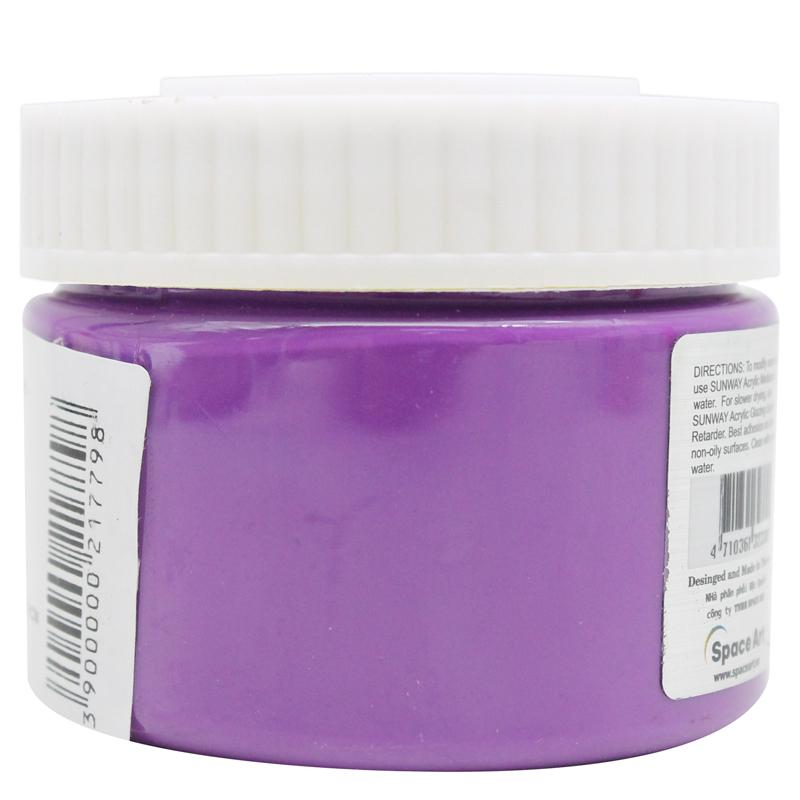 Tuýp Màu Vẽ Acrylic 100 ml - Sunway No.602 - Purple