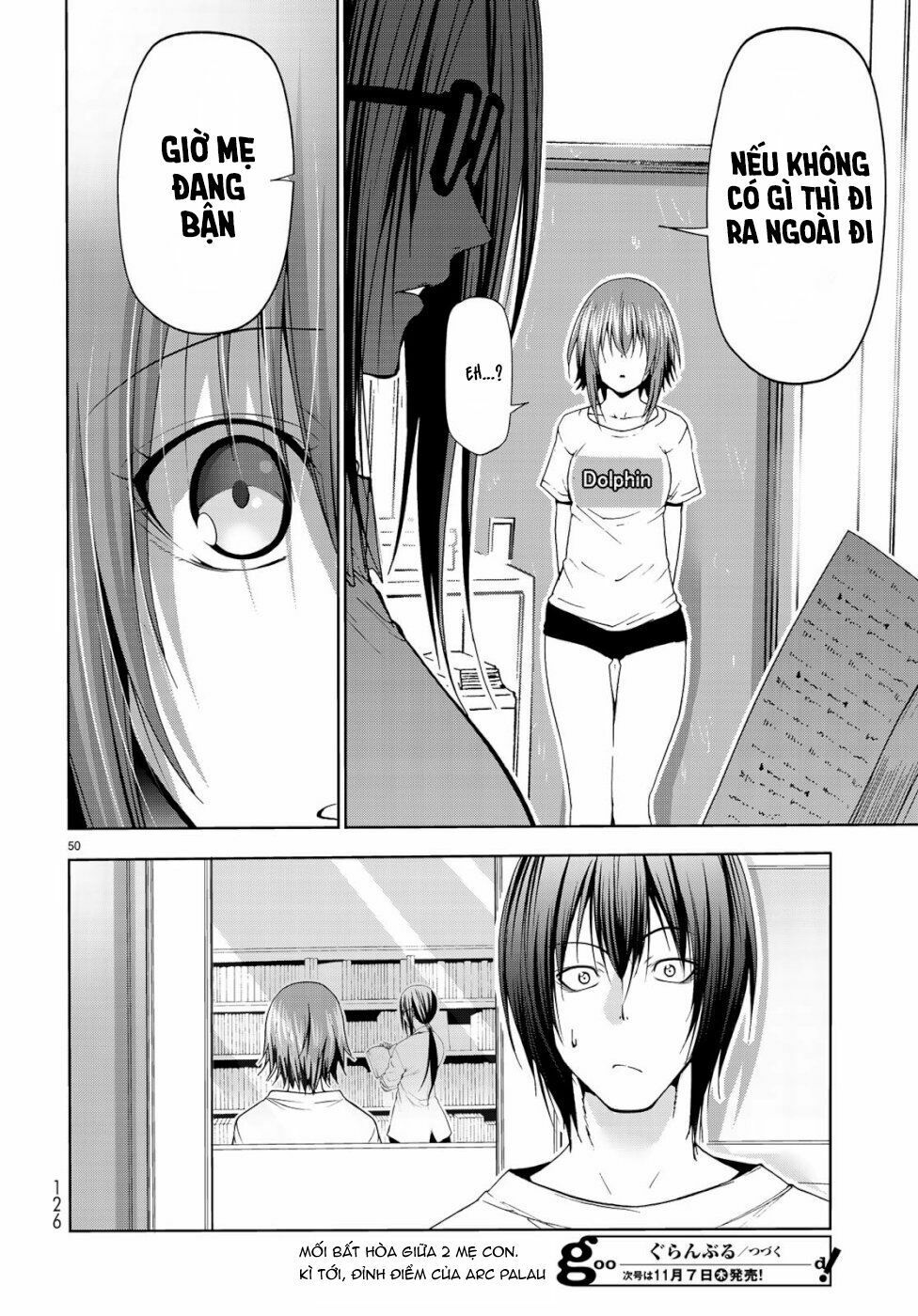 cô gái thích lặn - grand blue chapter 56 48