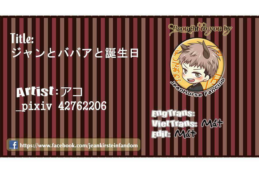 tấn công người khổng lồ - doujinshi jean kirstein chapter 14 1