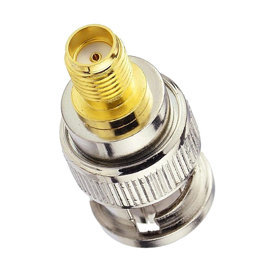 SMA F to BNC Male RF Coax Coaxial Adapter Converter Connector  Plug