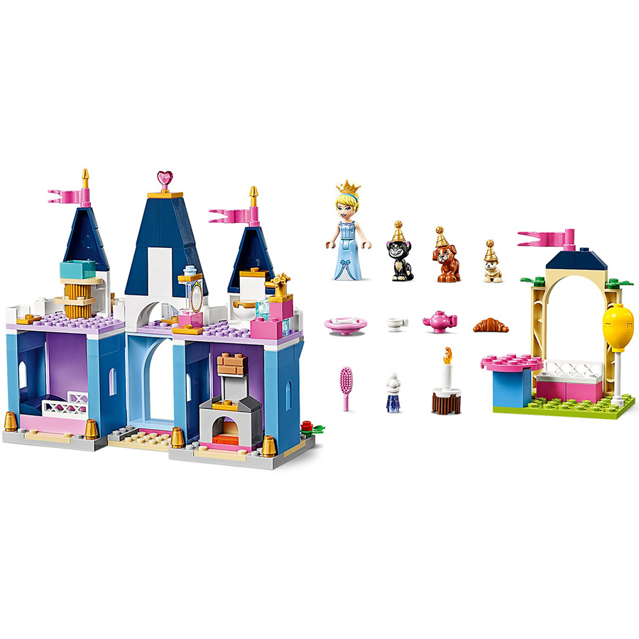 Đồ Chơi Lắp Ghép LEGO Disney Princess Bữa Tiệc Thần Tiên Tại Lâu Đài Cinderella 43178