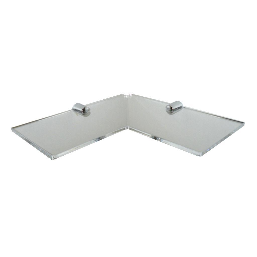 Acrylic Safety Corner Wall Shelves Floating Shelves Bedroom Bathroom Clear