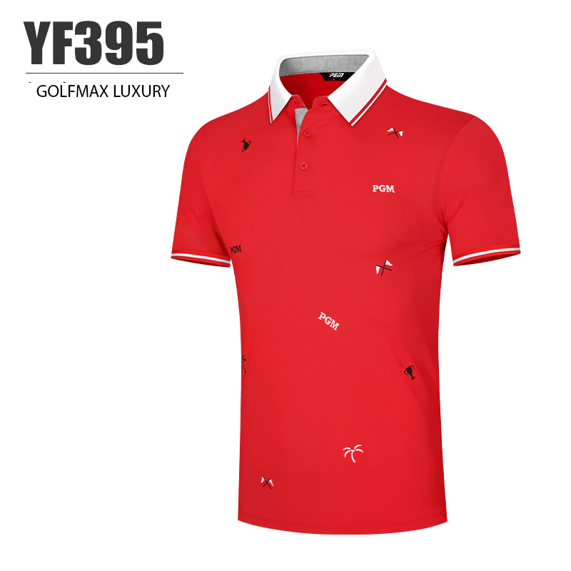 [Golfmax] Áo cộc tay golf nam cao cấp_Chính hãng PGM_YF395