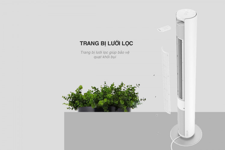 Stadler Form Peter còn được trang bị lưới lọc bảo vệ quạt khỏi bỏ bụi và côn trùng