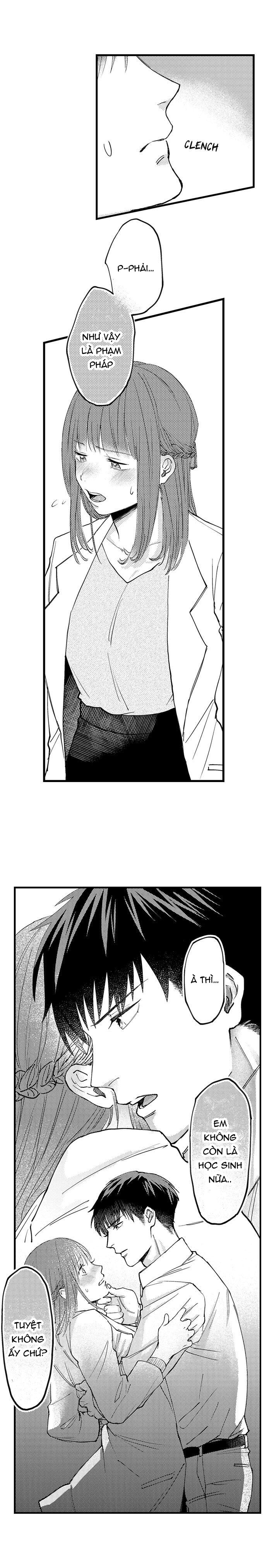 tháng 4, ngăn cách được xóa bỏ, em đã trở thành người lớn để có thể ôm cô (full) chapter 2.2 1