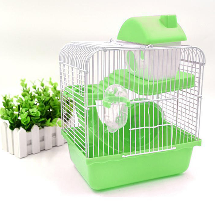 Lồng nuôi hamster hoàng tử 2 tầng nhiều màu sắc cho bạn tha hồ lựa chọn