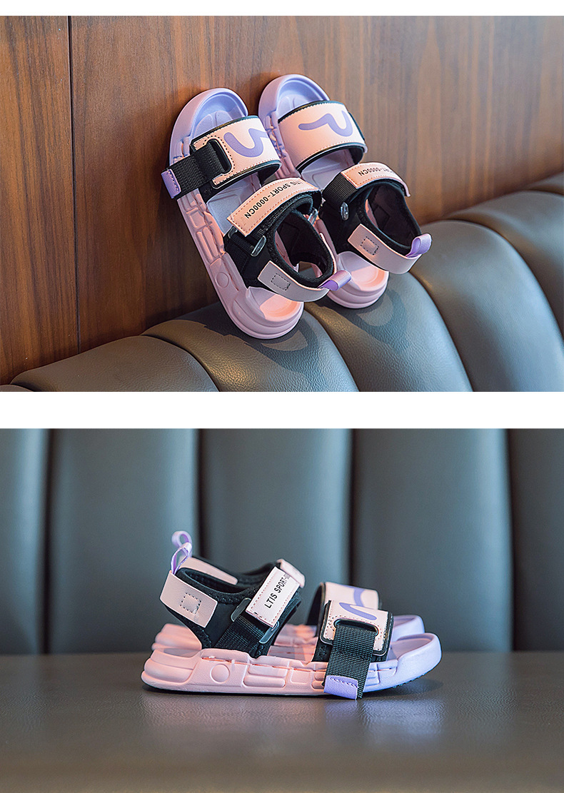 Hình ảnh Giày Sandal quai hậu cho bé trai, thể thao siêu nhẹ, êm nhẹ chống trơn  – GSD9004A