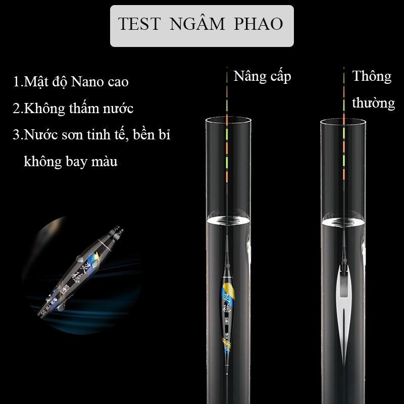 Phao Câu Đài Ngày Đêm Hắc Phụng đuôi cứng,siêu nhạy,truyền tín hiệu cực nhanh SPC-2