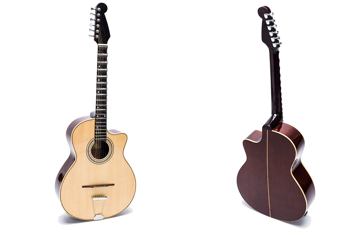 Đàn Guitar Vọng cổ DVC200 ghitar phím lõm chất âm thanh tốt của Duy Guitar Store