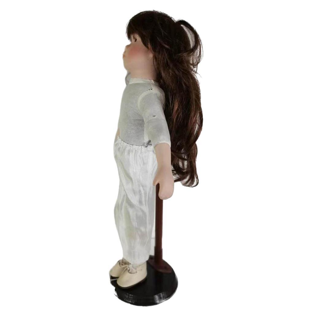 Vintage Style Elegant Porcelain Doll Figurines Home Desk Decoration 40cm